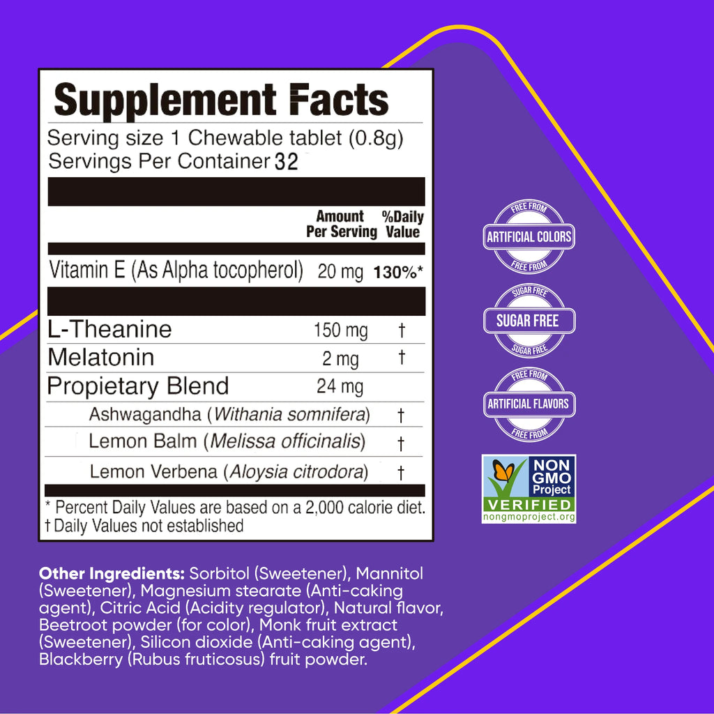 Brightfull Sleep | Night Quiet & Metabolic Recovery - Blackberry